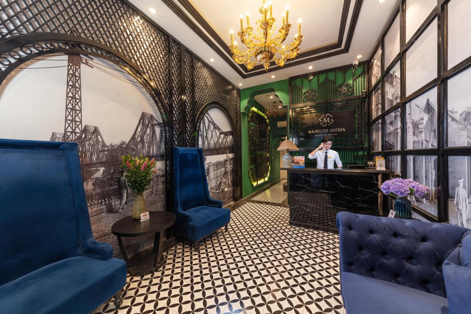 Madelise Adora Hotel & Travel Hanoi Exterior foto